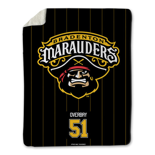 Bradenton Marauders - MILB Baseball : Alex Overbay - Blanket-0