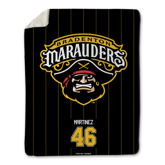 Bradenton Marauders - MILB Baseball : Dioris Martinez - Blanket-0