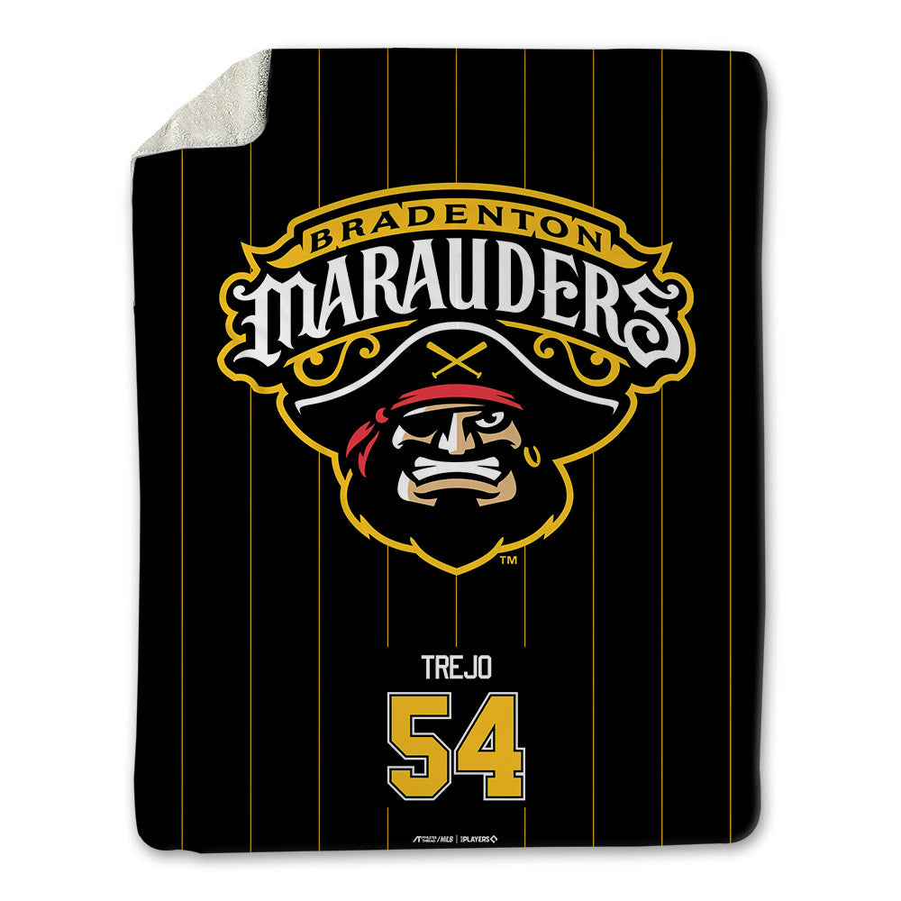 Bradenton Marauders - MILB Baseball : Victor Trejo - Blanket-0