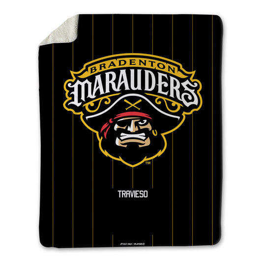 Bradenton Marauders - MILB Baseball : Jesus Travieso - Blanket-0