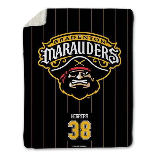 Bradenton Marauders - MILB Baseball : Kendrick Herrera - Blanket-0