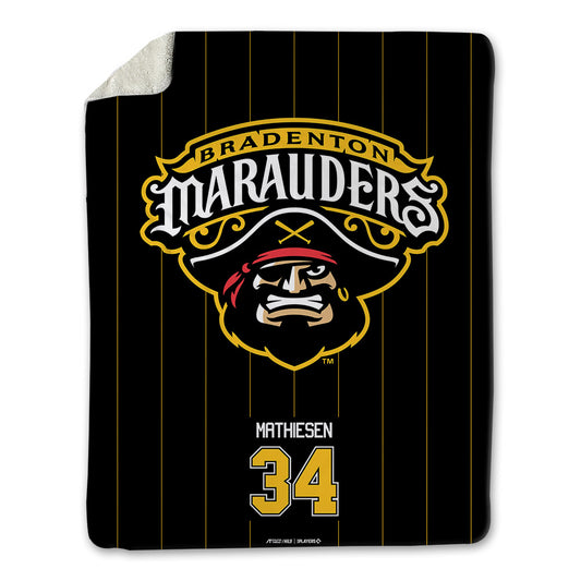 Bradenton Marauders - MILB Baseball : Dylan Mathiesen - Blanket-0