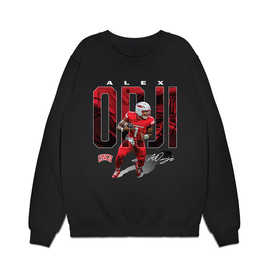 UNLV - NCAA Football : Alex Orji - Collage Premium Crewneck Sweatshirt-0