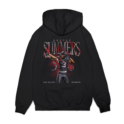 Arkansas State - NCAA Football : Hunter Summers - Collage Premium Hooded Sweatshirt-1