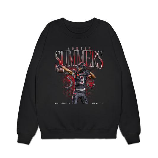 Arkansas State - NCAA Football : Hunter Summers - Collage Premium Crewneck Sweatshirt-0