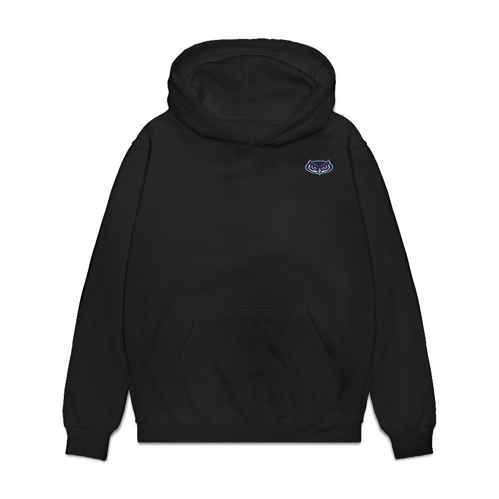 FAU - NCAA Football : Leon Hart Jr - Collage Premium Hooded Sweatshirt-0