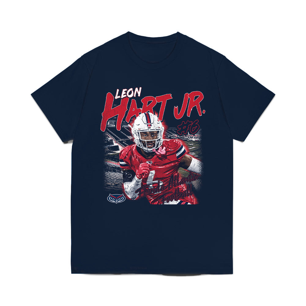 FAU - NCAA Football : Leon Hart Jr - Collage Comfort Colors T-Shirt-0