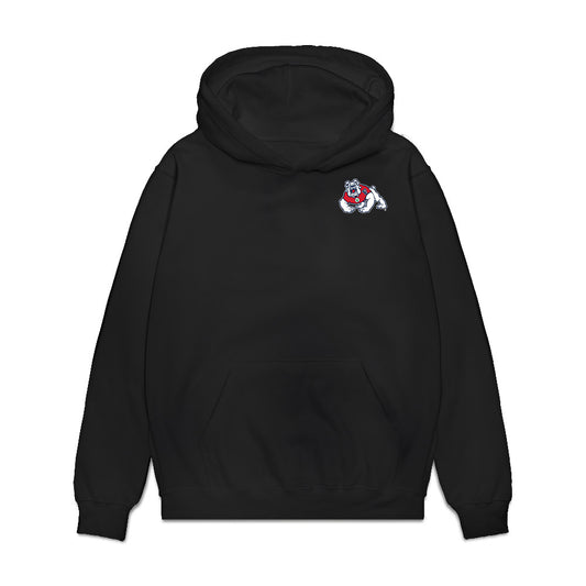Fresno State - NCAA Football : Jayden Mandal - Collage Premium Hooded Sweatshirt-0