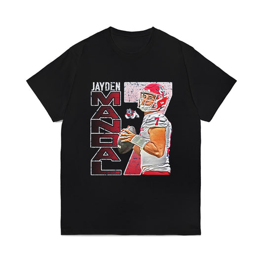 Fresno State - NCAA Football : Jayden Mandal - Collage Comfort Colors T-Shirt-0