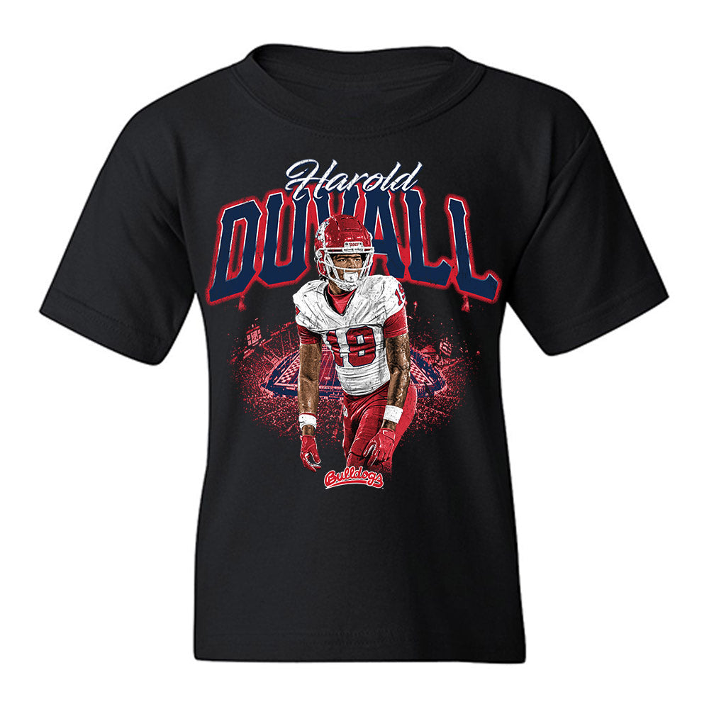 Fresno State - NCAA Football : Harold Duvall - Collage Youth T-Shirt-0