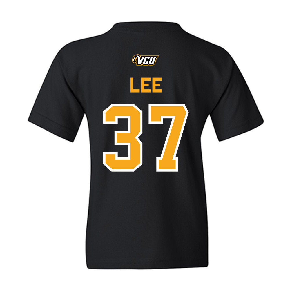 VCU - NCAA Baseball : Jacob Lee - A10 Champion Classic Shersey Youth T-Shirt-1