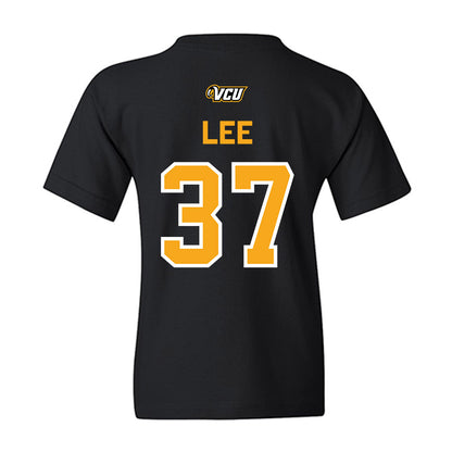 VCU - NCAA Baseball : Jacob Lee - A10 Champion Classic Shersey Youth T-Shirt-1