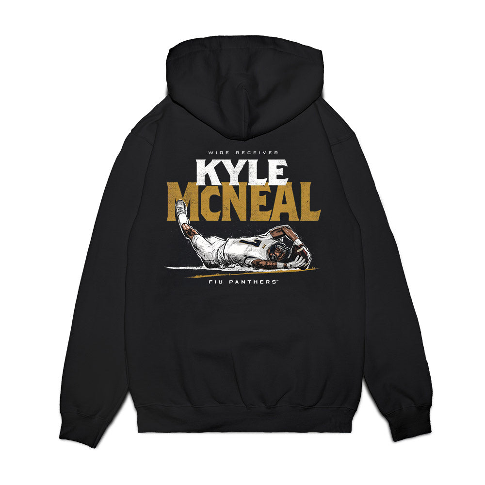 FIU - NCAA Football : Kyle McNeal - Collage Premium Hooded Sweatshirt-1