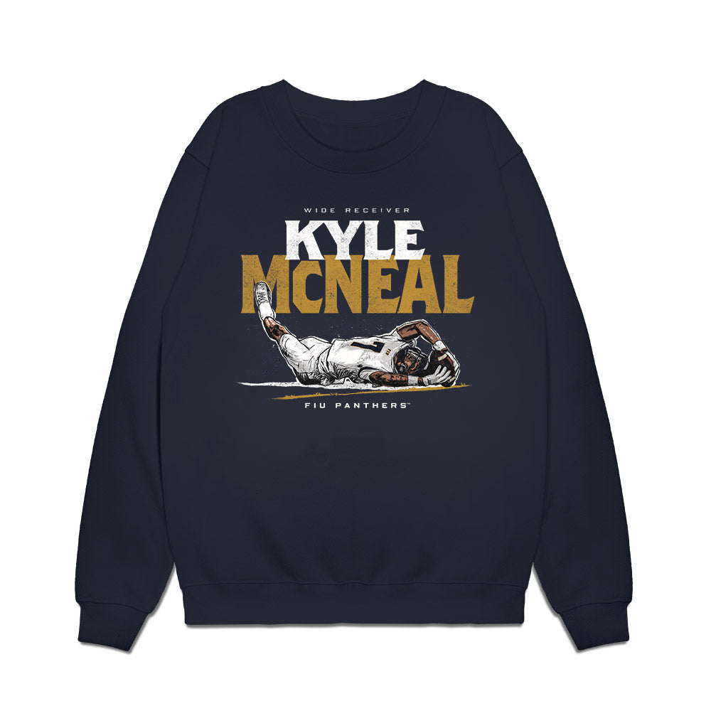 FIU - NCAA Football : Kyle McNeal - Collage Premium Crewneck Sweatshirt-0