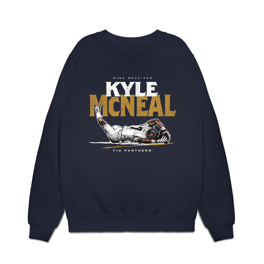 FIU - NCAA Football : Kyle McNeal - Collage Premium Crewneck Sweatshirt-0