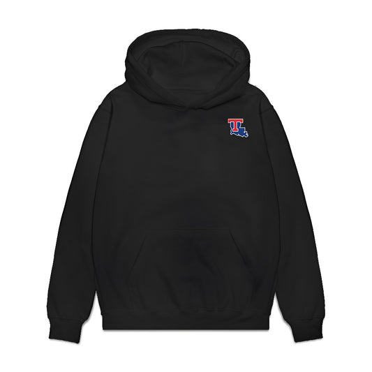 LA Tech - NCAA Football : Trey Kukuk - Collage Premium Hooded Sweatshirt-0