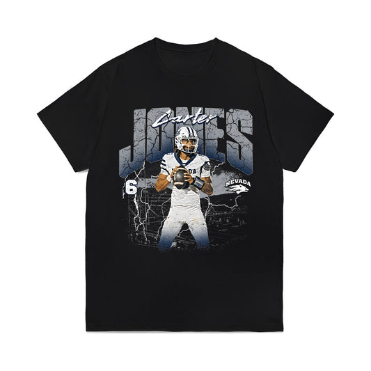 Nevada - NCAA Football : Carter Jones - Collage Comfort Colors T-Shirt-0