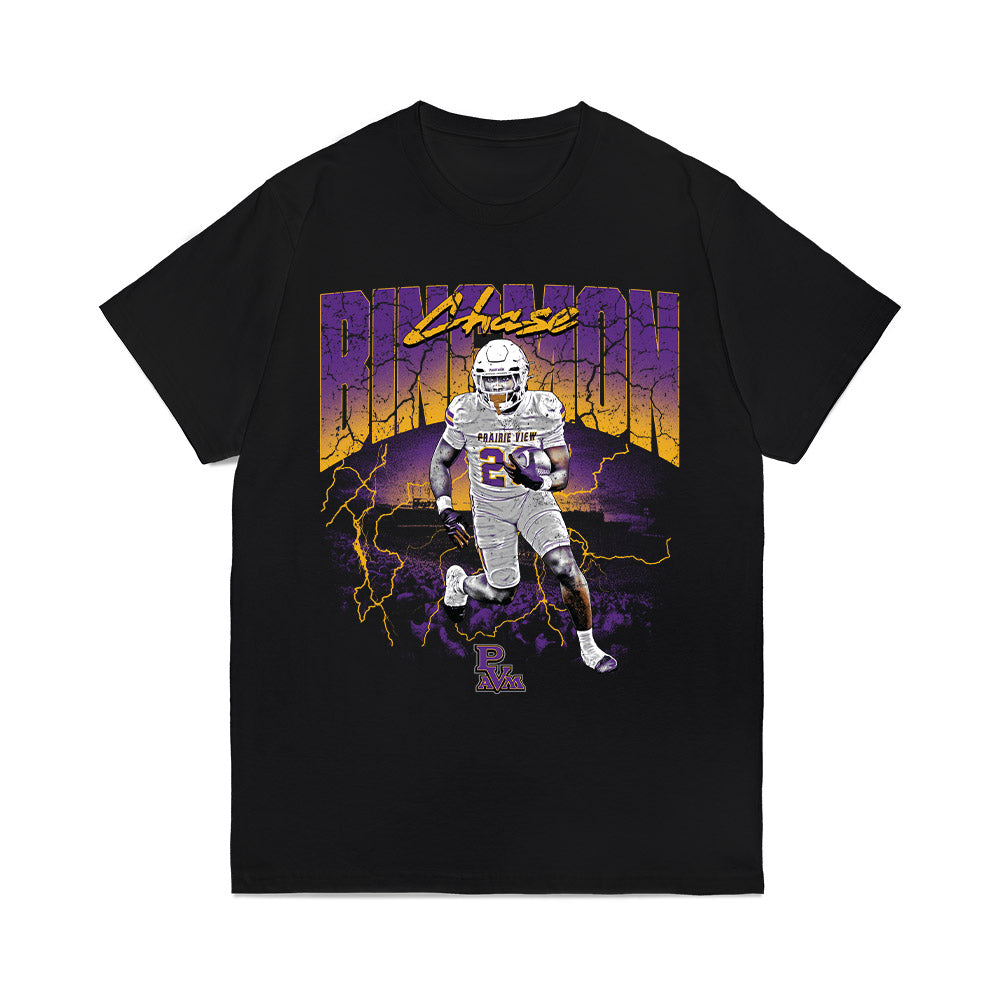 PVAMU - NCAA Football : Chase Bingmon - Collage Comfort Colors T-Shirt-0