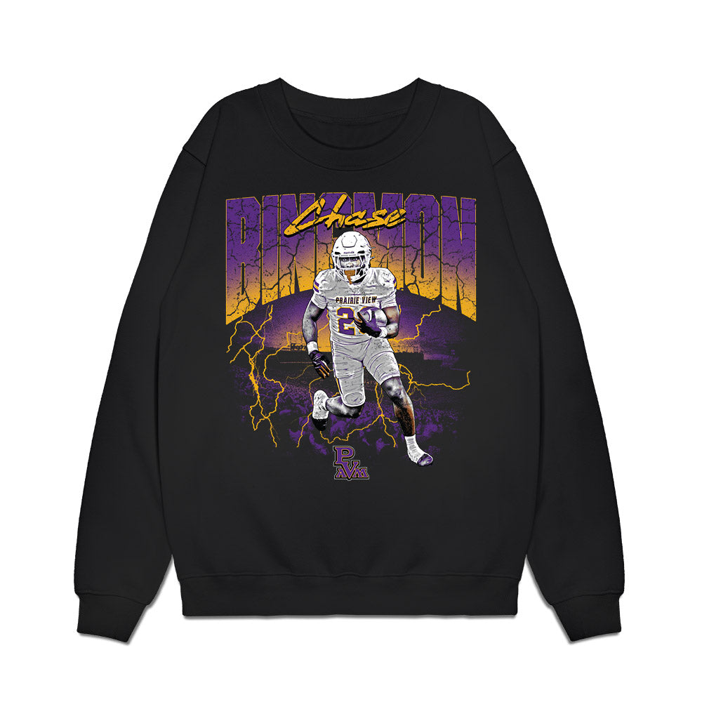 PVAMU - NCAA Football : Chase Bingmon - Collage Premium Crewneck Sweatshirt-0
