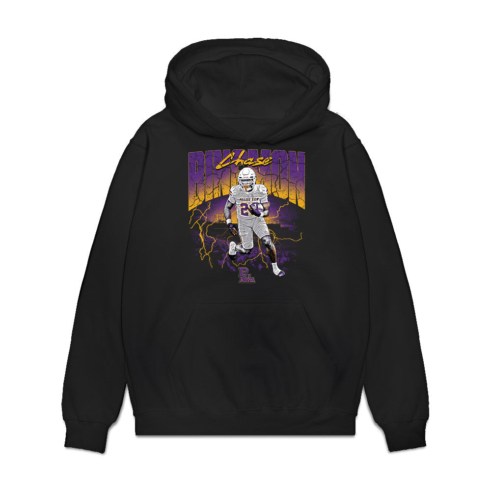 PVAMU - NCAA Football : Chase Bingmon - Collage Premium Hooded Sweatshirt-0