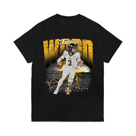 Idaho - NCAA Football : Joshua Wood - Collage Comfort Colors T-Shirt-0