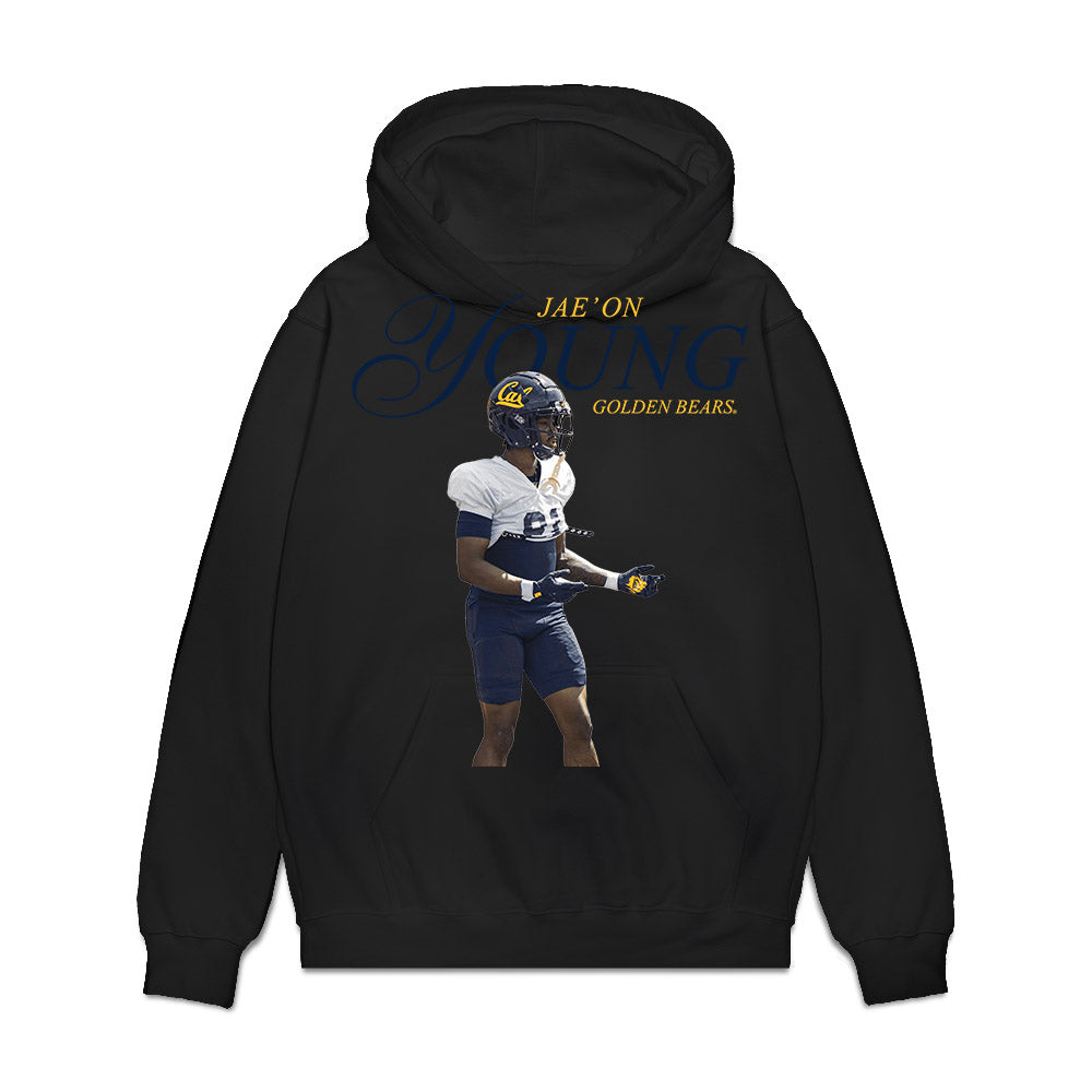 UC Berkeley - NCAA Football : Jae'on Young - Legacy Premium Hooded Sweatshirt-0