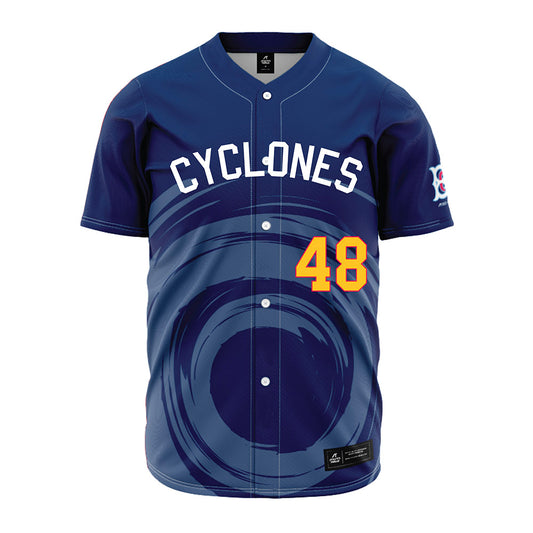 Brooklyn Cyclones - MILB Baseball : Ernesto Mercedes - Jersey-0