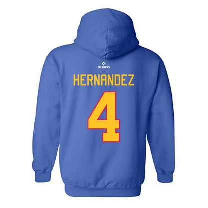 Brooklyn Cyclones - MILB Baseball : Ronald Hernandez - Hooded Sweatshirt-1