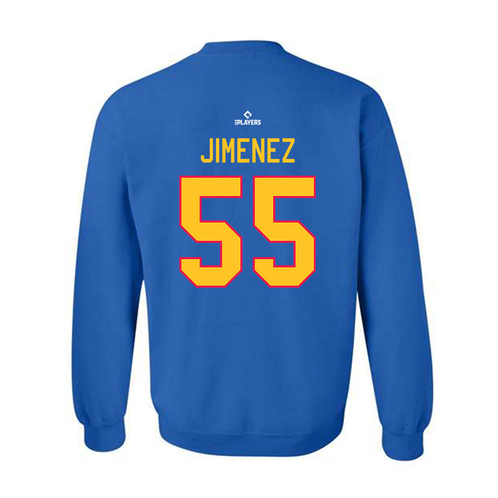 Brooklyn Cyclones - MILB Baseball : Antonio Jimenez - Crewneck Sweatshirt-1