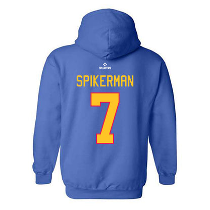 Brooklyn Cyclones - MILB Baseball : John Spikerman - Hooded Sweatshirt-1