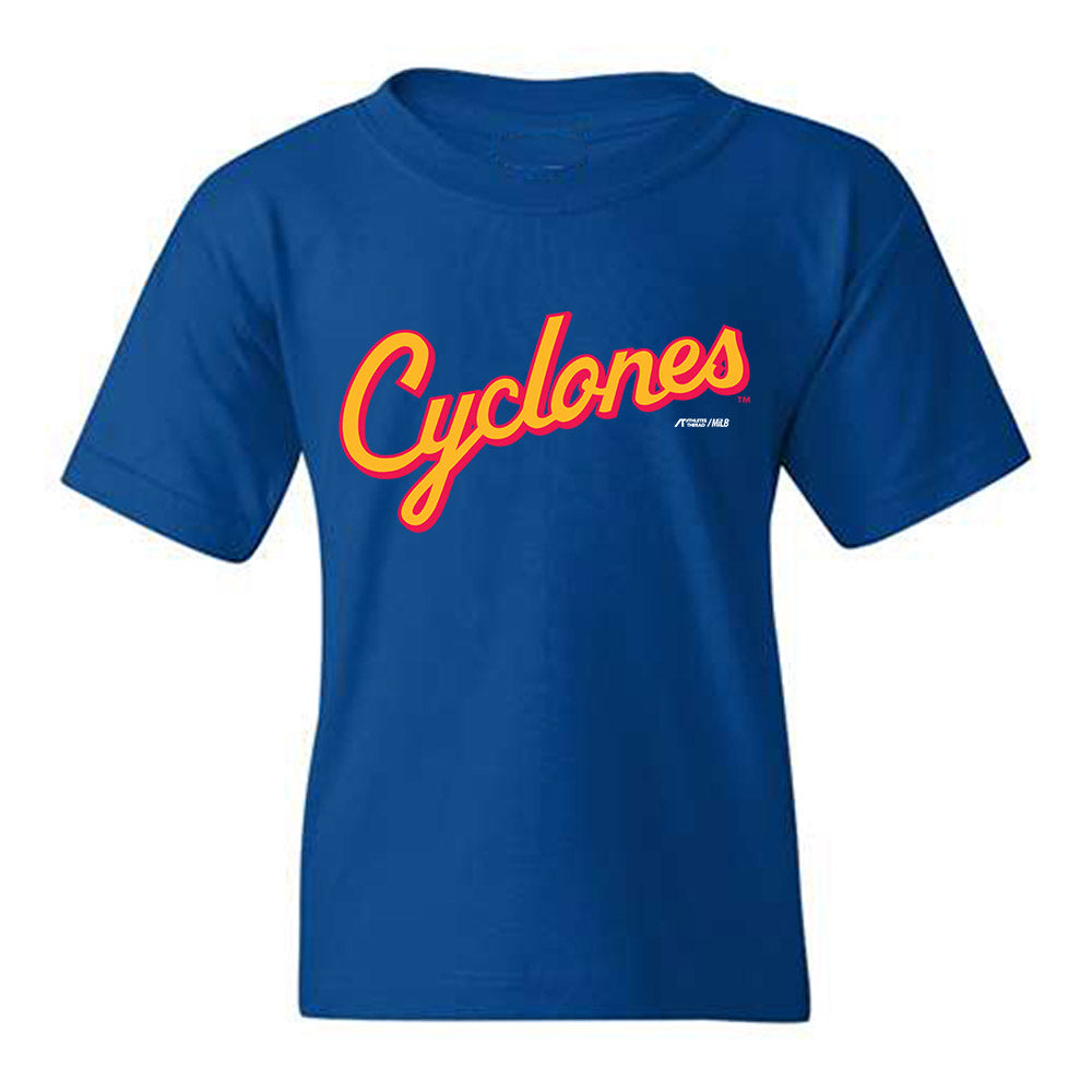 Brooklyn Cyclones - MILB Baseball : Aidan Smith - Youth T-Shirt-0