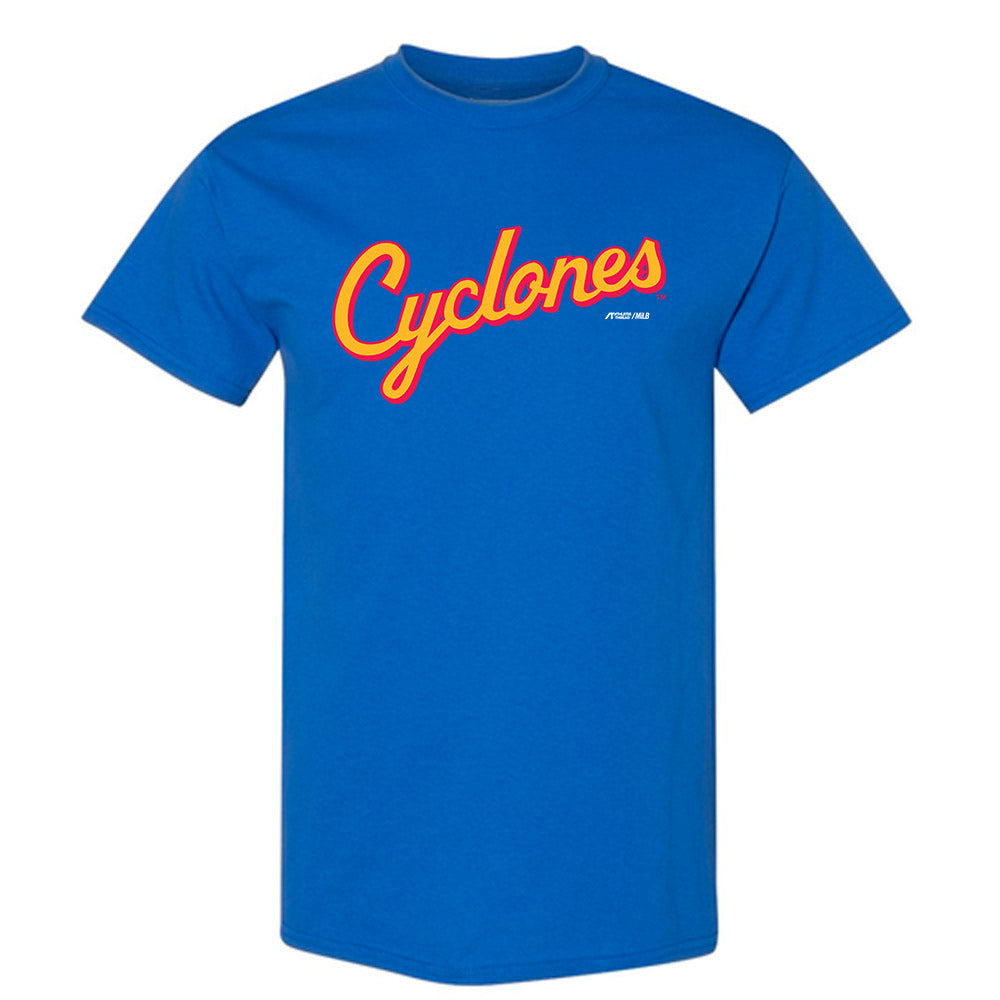 Brooklyn Cyclones - MILB Baseball : Cole Mathis - T-Shirt-0