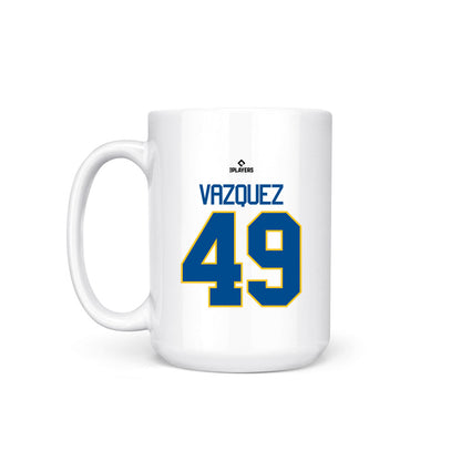 Brooklyn Cyclones - MILB Baseball : Rafi Vazquez - Coffee Mug-1