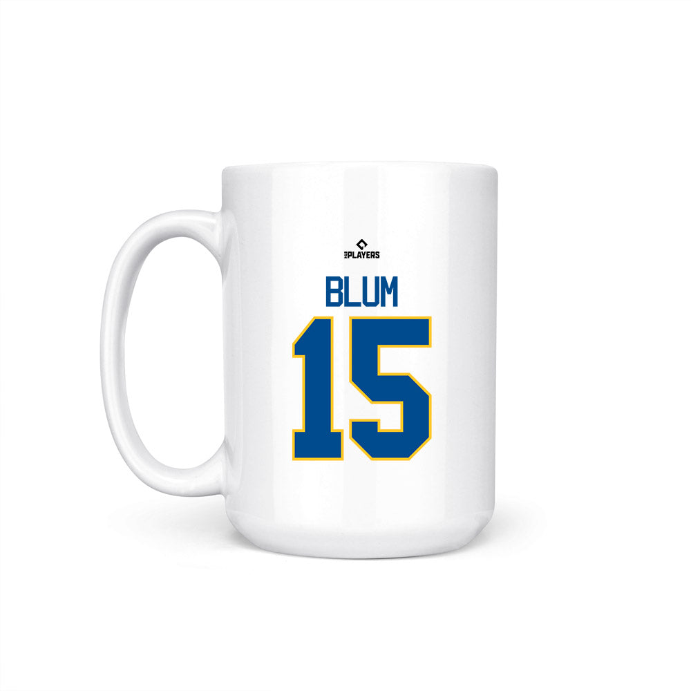 Brooklyn Cyclones - MILB Baseball : Josh Blum - Coffee Mug-1