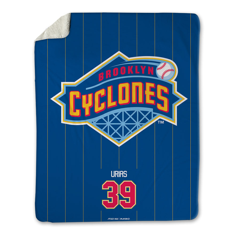Brooklyn Cyclones - MILB Baseball : Alejandro Urias - Blanket-0