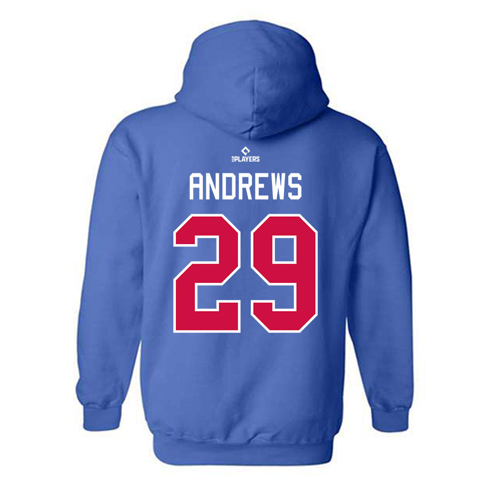 Buffalo Bisons - MILB Baseball : Tanner Andrews - Hooded Sweatshirt-1