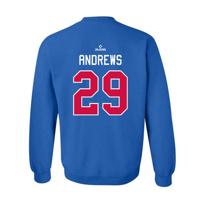 Buffalo Bisons - MILB Baseball : Tanner Andrews - Crewneck Sweatshirt-1