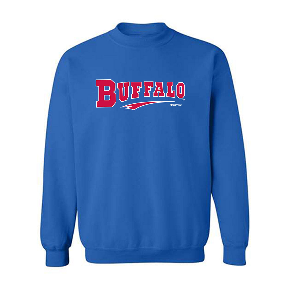 Buffalo Bisons - MILB Baseball : RJ Schreck - Crewneck Sweatshirt-0