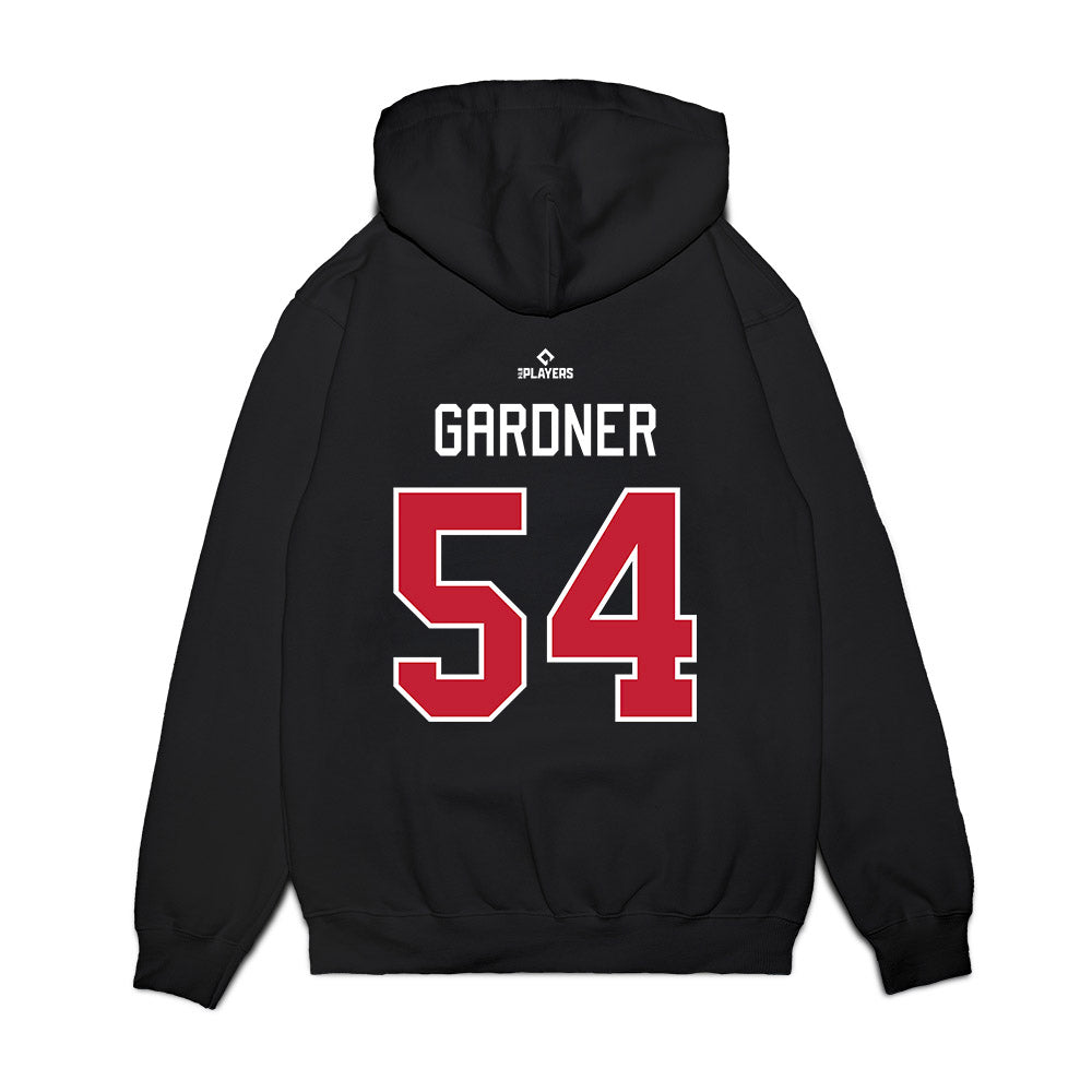 Buffalo Bisons - MILB Baseball : Sam Gardner - Premium Hooded Sweatshirt-1