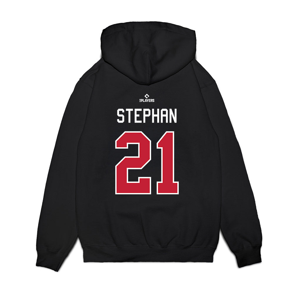 Buffalo Bisons - MILB Baseball : Josh Stephan - Premium Hooded Sweatshirt-1