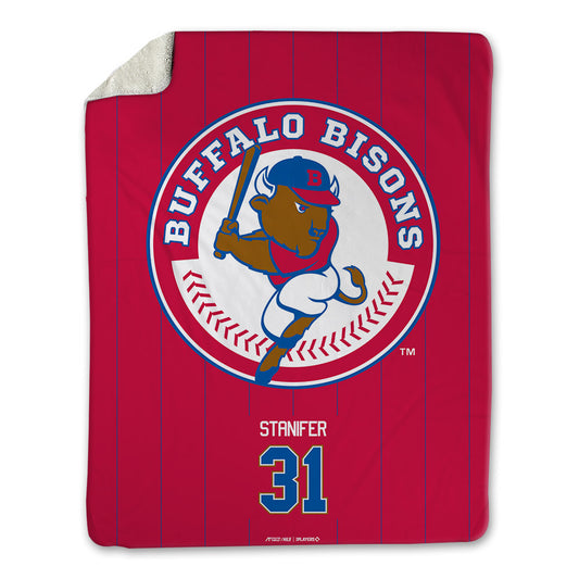 Buffalo Bisons - MILB Baseball : Gage Stanifer - Blanket-0