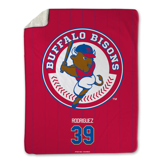 Buffalo Bisons - MILB Baseball : Yariel Rodriguez - Blanket-0