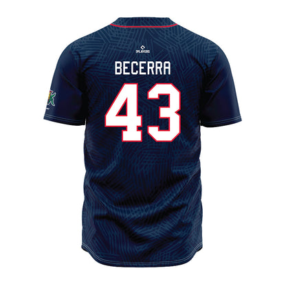 Cedar Rapids Kernels - MILB Baseball : Christian Becerra - Jersey-1