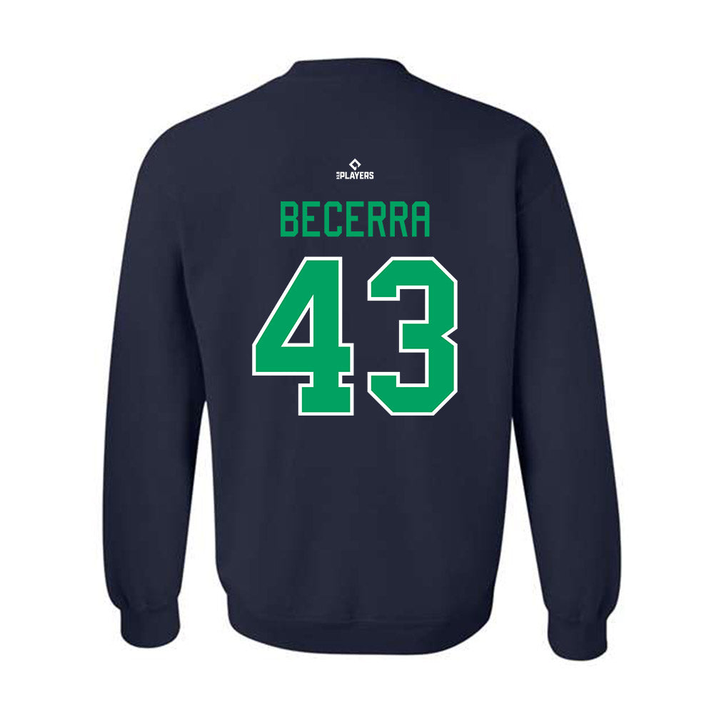 Cedar Rapids Kernels - MILB Baseball : Christian Becerra - Crewneck Sweatshirt-1