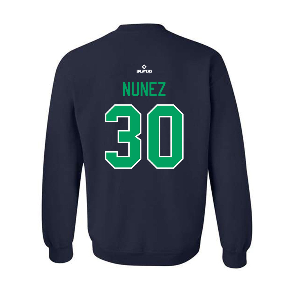 Cedar Rapids Kernels - MILB Baseball : Irvin Nunez - Crewneck Sweatshirt-1