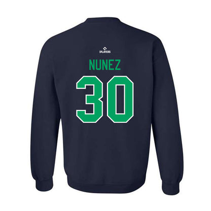 Cedar Rapids Kernels - MILB Baseball : Irvin Nunez - Crewneck Sweatshirt-1