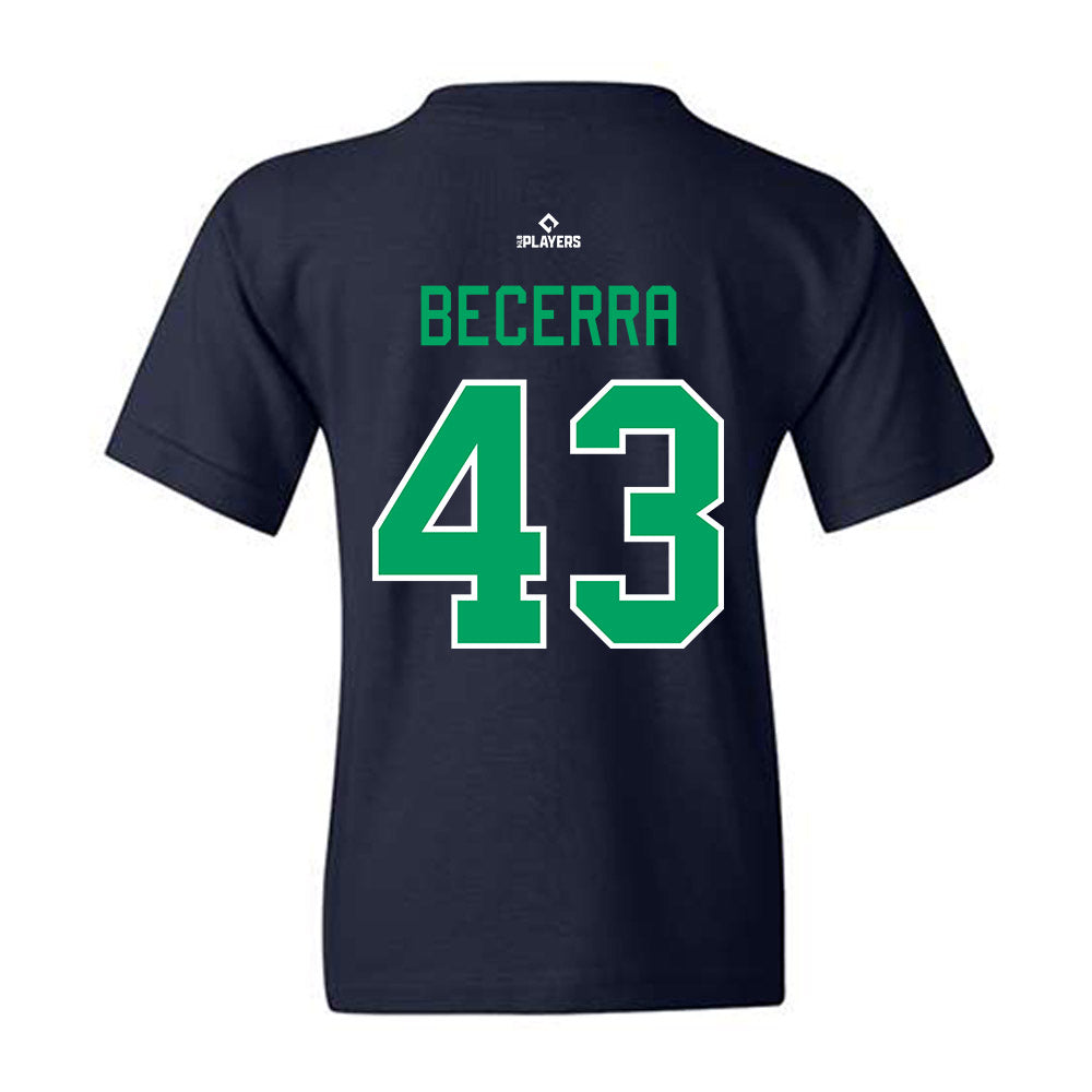 Cedar Rapids Kernels - MILB Baseball : Christian Becerra - Youth T-Shirt-1