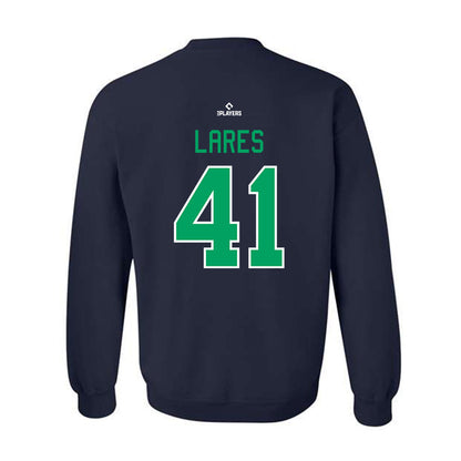 Cedar Rapids Kernels - MILB Baseball : Cesar Lares - Crewneck Sweatshirt-1