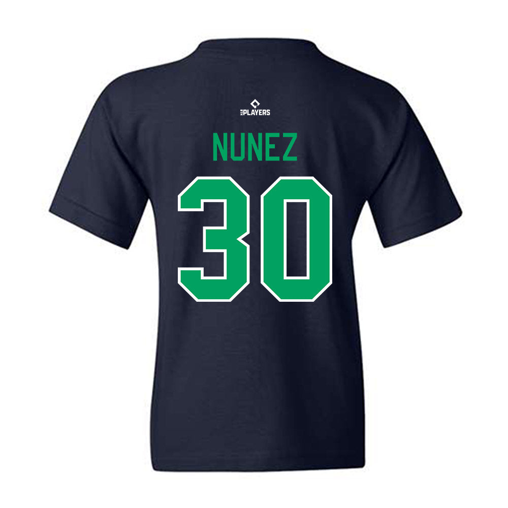 Cedar Rapids Kernels - MILB Baseball : Irvin Nunez - Youth T-Shirt-1
