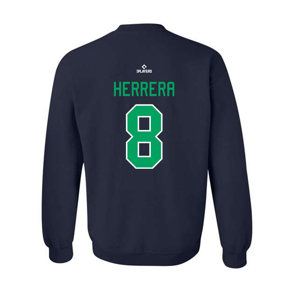 Cedar Rapids Kernels - MILB Baseball : Yilber Herrera - Crewneck Sweatshirt-1